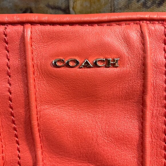 Coach Coral Madison Pintuck Hobo Bag - Picture 2 of 10
